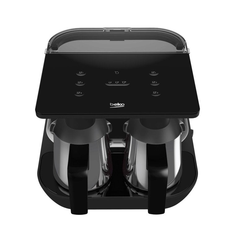 Beko TKM 8961 S Keyf Siyah Keyf Çelik İkili Kahve Makinesi