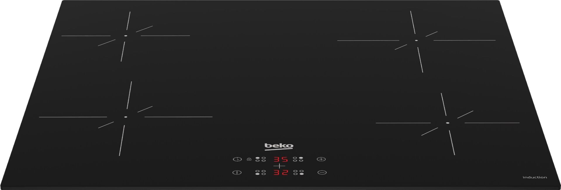 Beko BOI 6022 S Siyah Cam İndüksiyonlu Ankastre Ocak