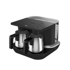 Beko TKM 8961 S Keyf Siyah Keyf Çelik İkili Kahve Makinesi