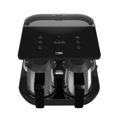 Beko TKM 8961 S Keyf Siyah Keyf Çelik İkili Kahve Makinesi