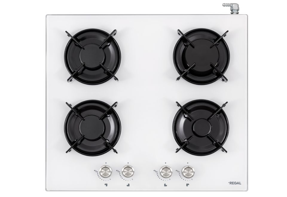 Regal SO 6041 BCY Beyaz Cam Set Üstü Ocak