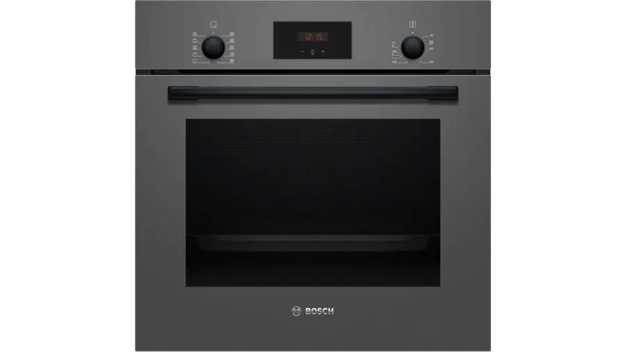 Bosch HBF512BH1T Antrasit Gri 66 lt Ankastre Fırın