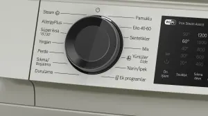 Bosch WGK242ZXTR 1200 Devir 9 kg Çamaşır Makinesi