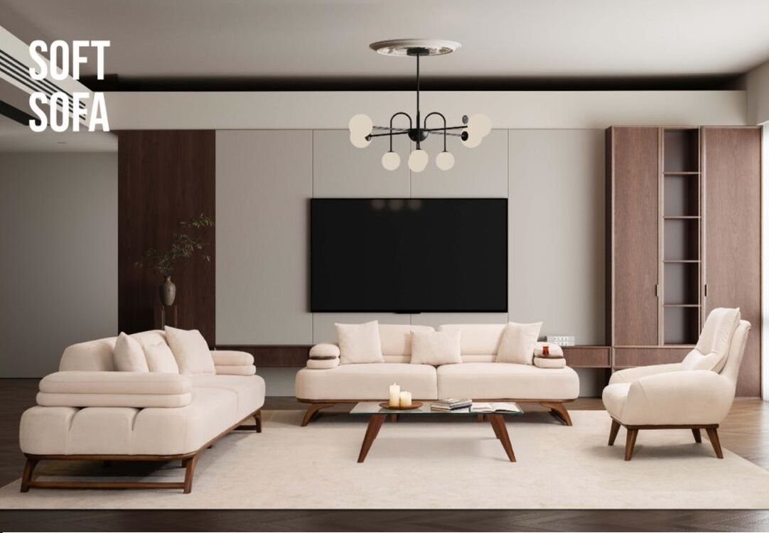 SOFT SOFA MODERN KOLTUK TAKIMI