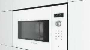 Bosch BFL524MW0 20 lt Beyaz Ankastre Mikrodalga Fırın